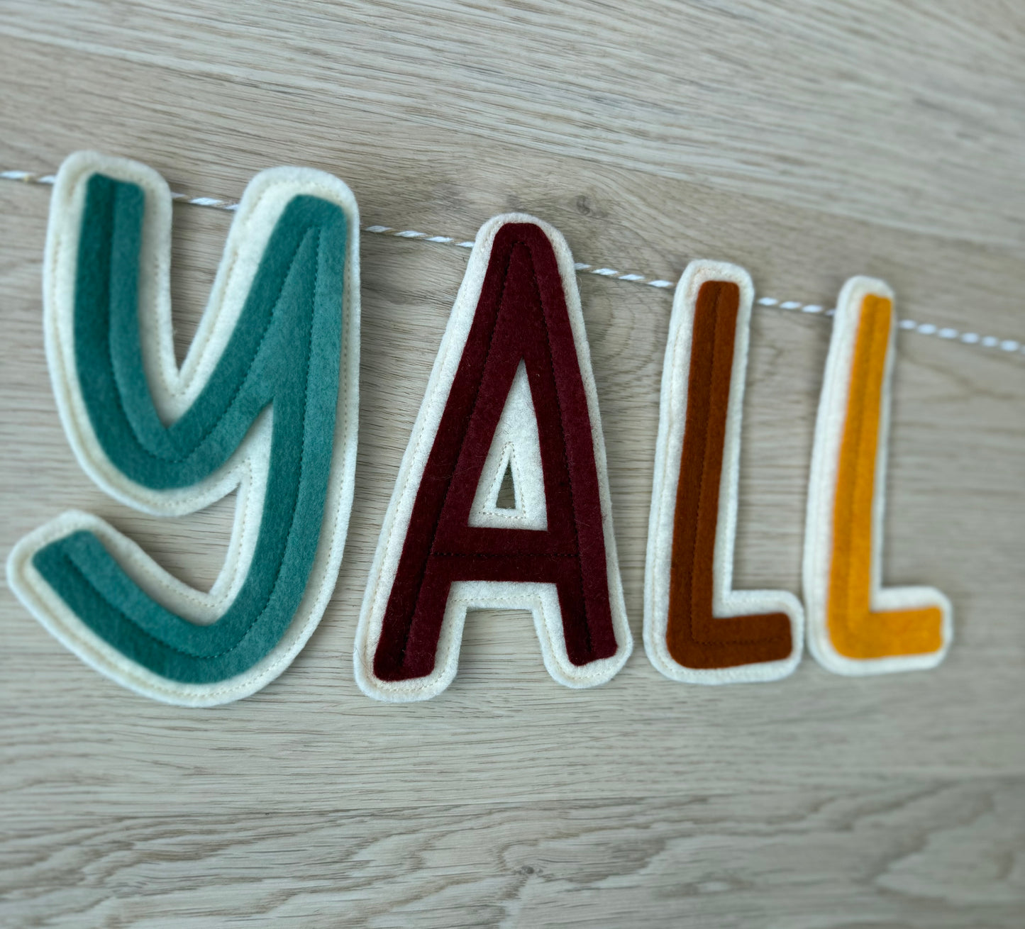 Happy Fall Y’all Garland