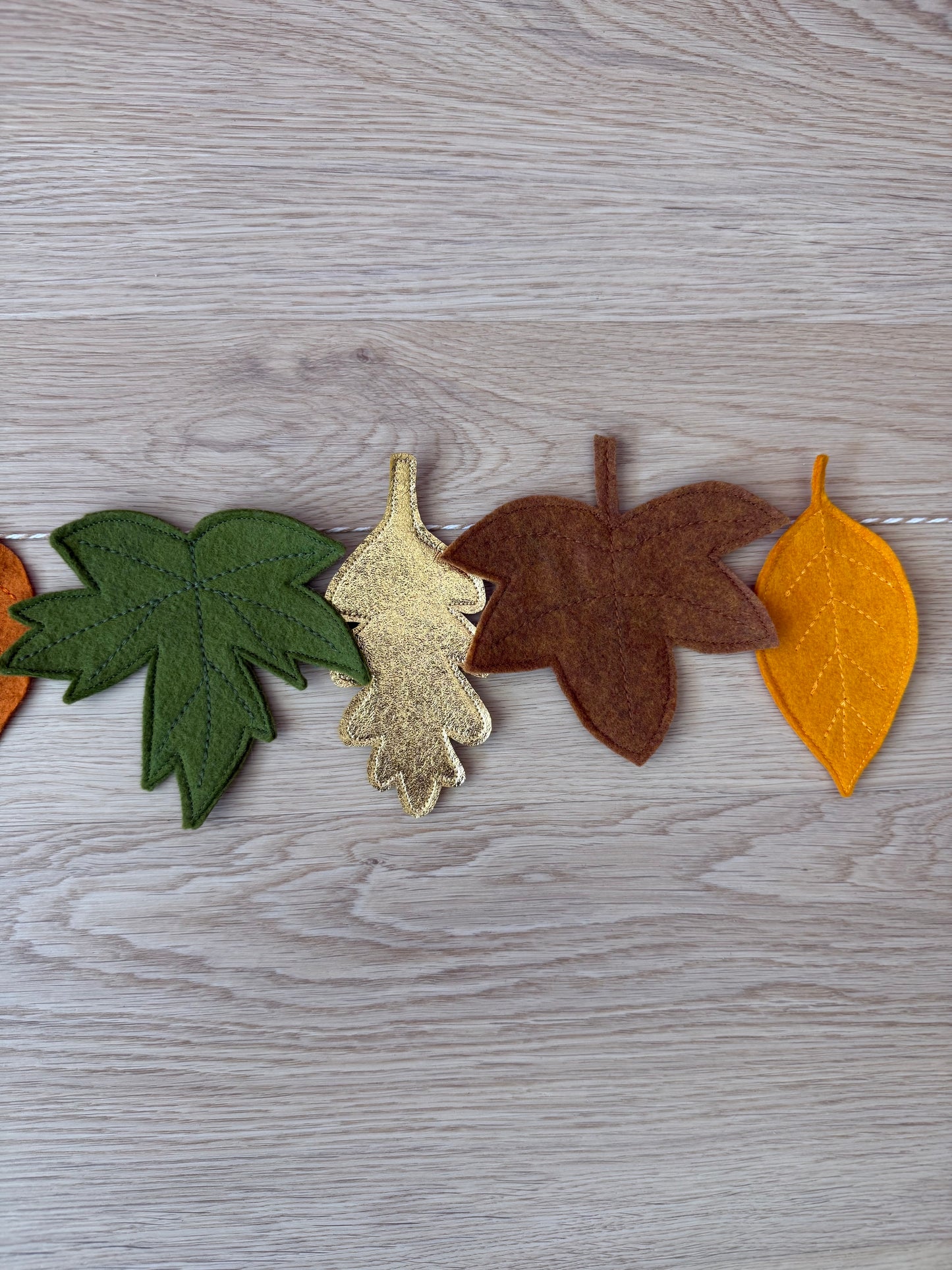 Where the Leaves Glow Garland