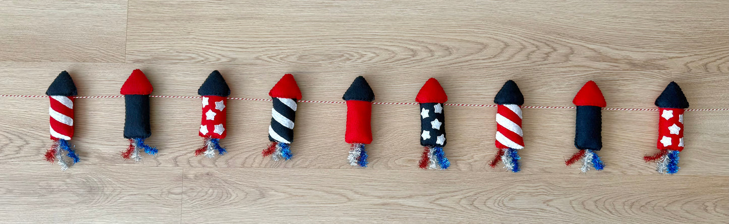 Baby You’re a Firework Garland
