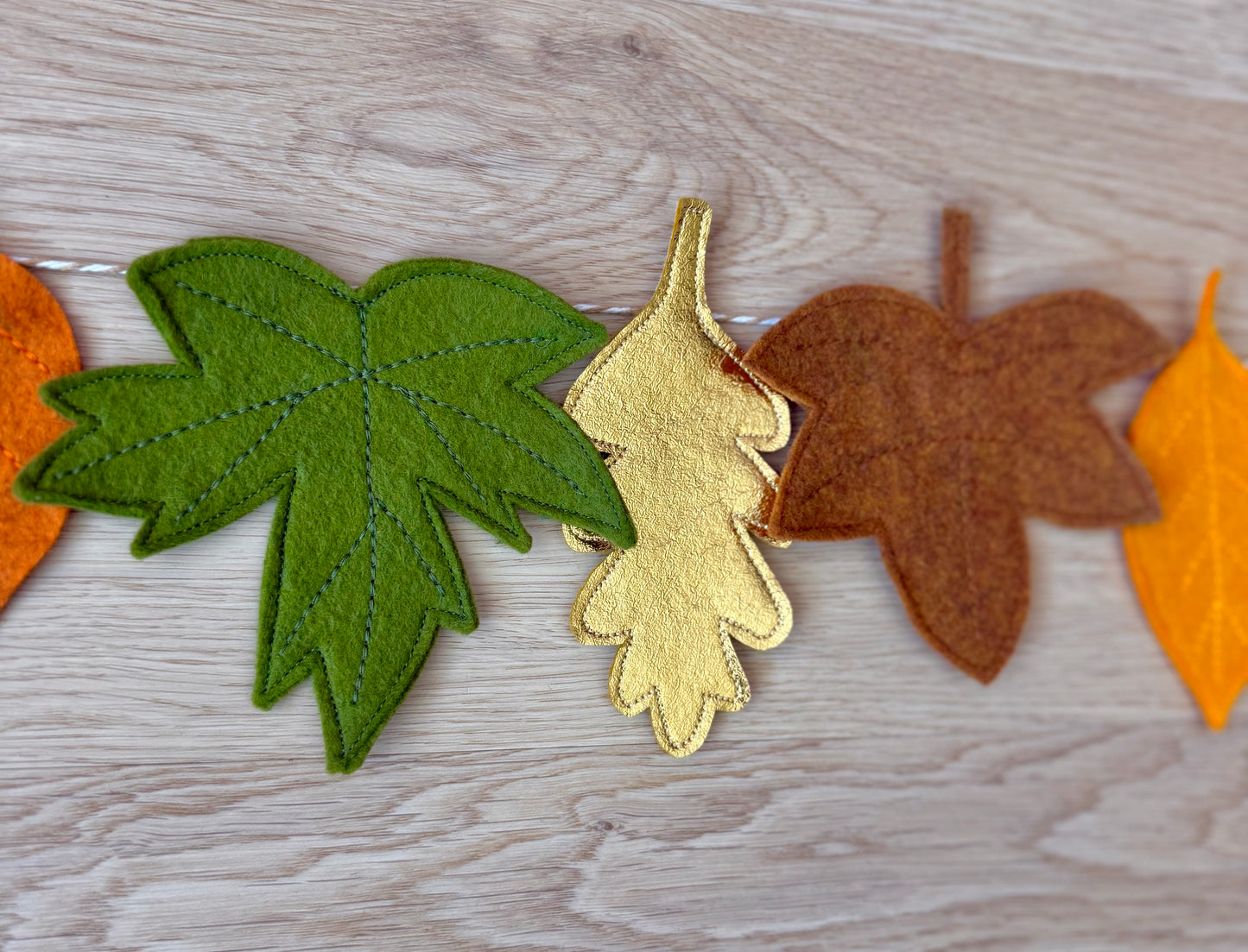 Where the Leaves Glow Garland