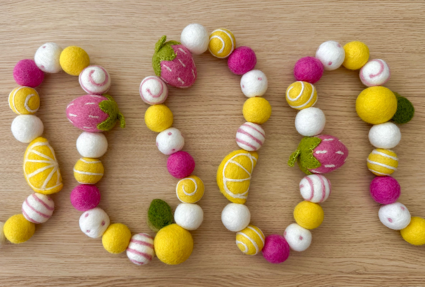 Pretty in Pink Lemonade Garland
