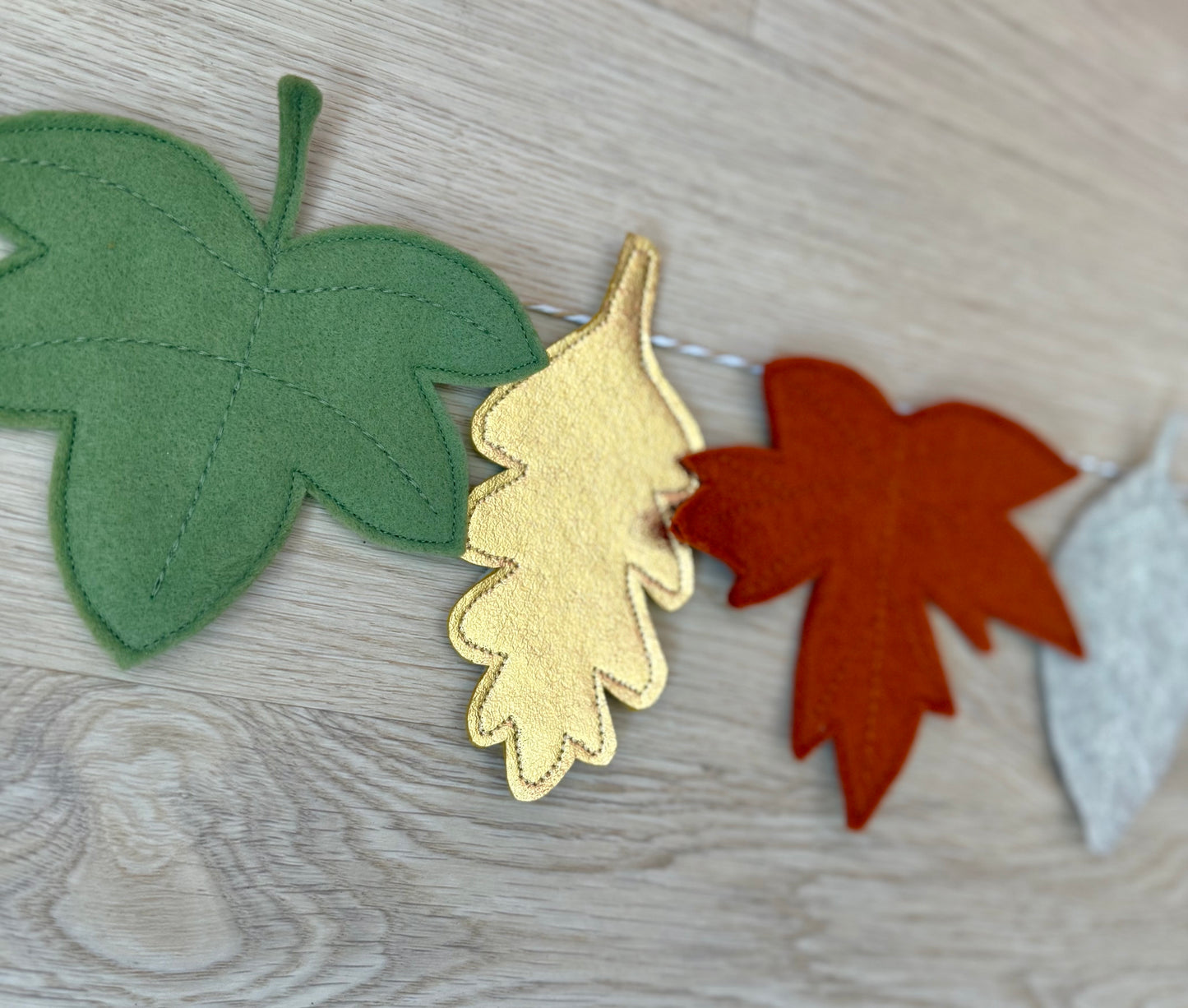 Where the Leaves Glow Garland