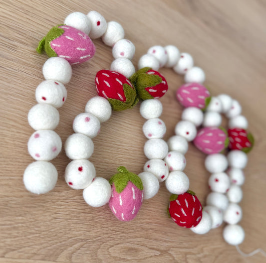 Berries and Cream Garland