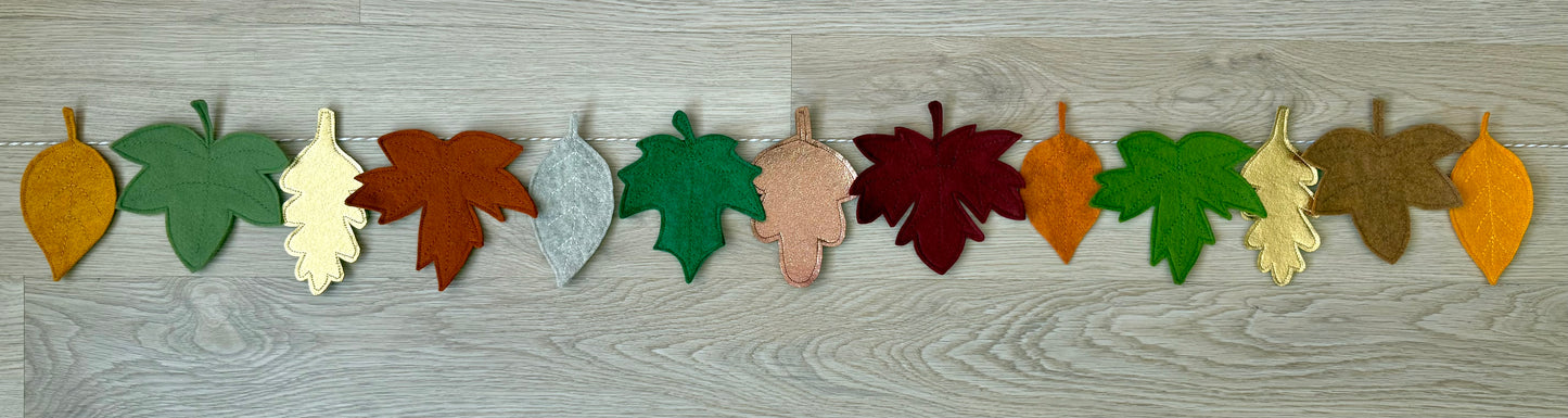 Where the Leaves Glow Garland